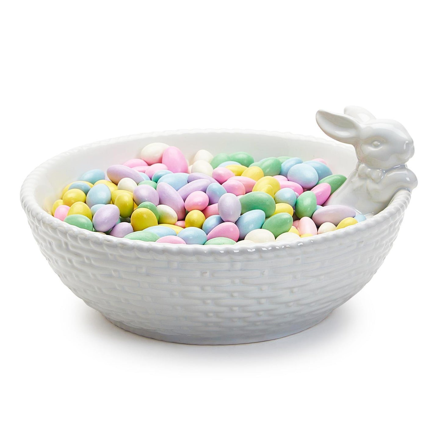 Large Bowl with Peeking Easter Bunny