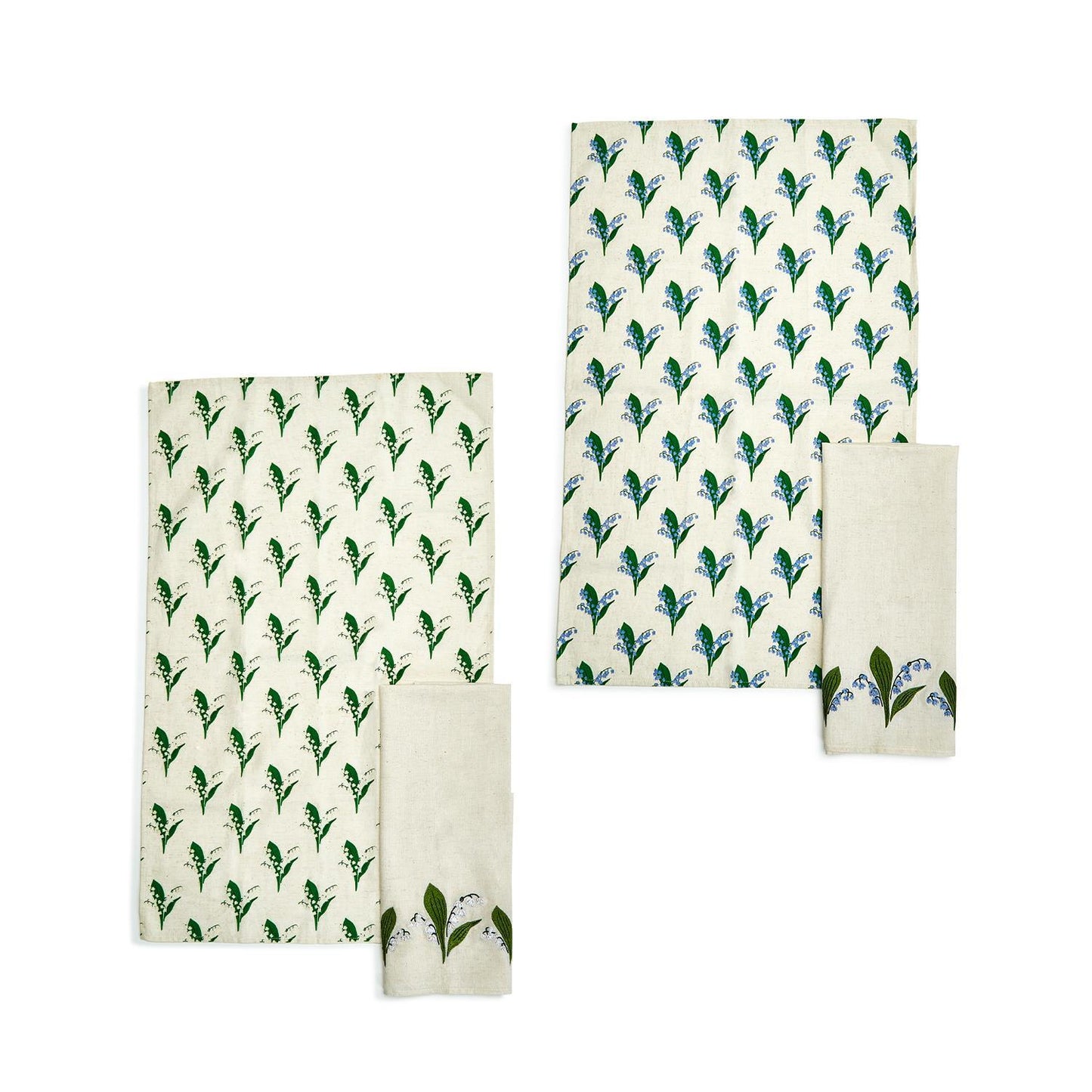 Lily of the Valley Dish Towels