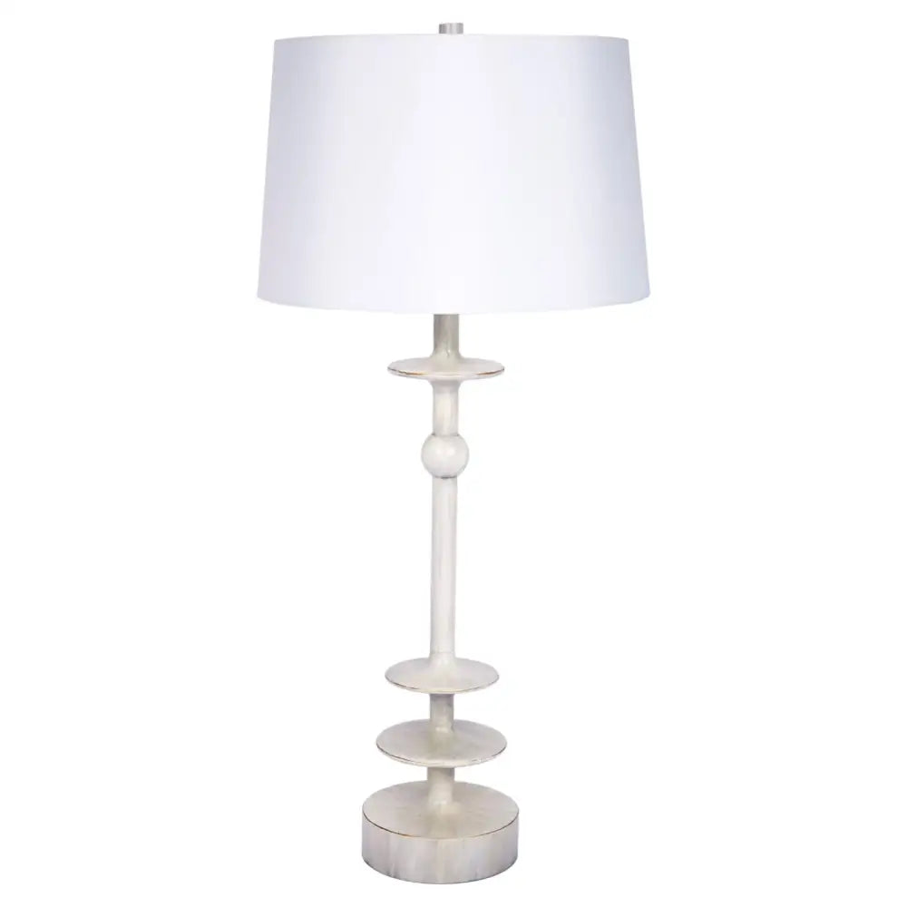 Jonas Table Lamp - Cream & Gold - Lamp