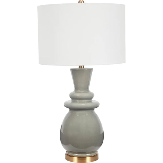 Sadie Grey Ceramic Lamp