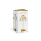 LED Cordless Table Lamp with Acrylic Shade - LAMP