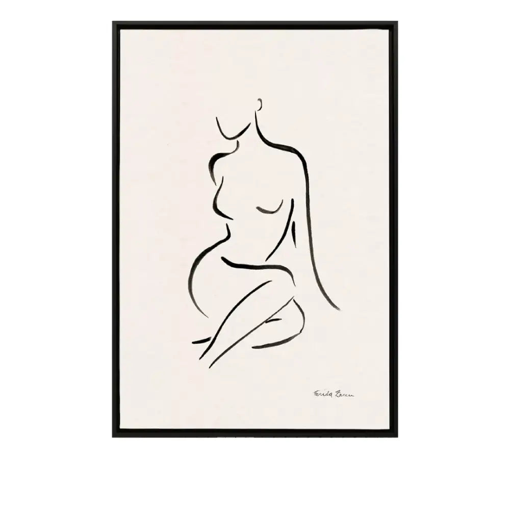 Outlined Beauty II - Wall Decor