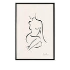 Outlined Beauty II - Wall Decor