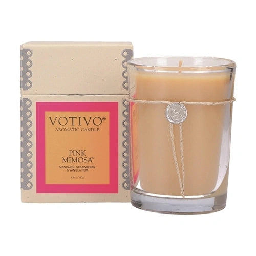 6.8 OZ Pink Mimosa Candle