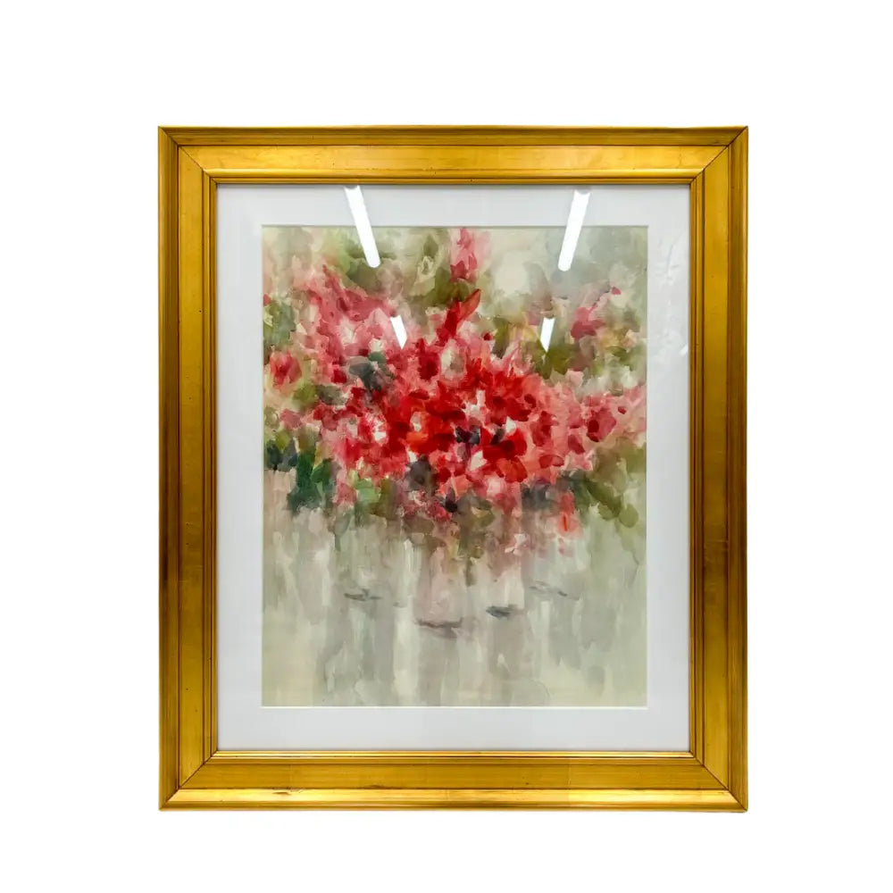 Red Floral - Artwork