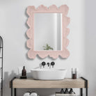 Sea Coral Mirror - Pink / 27.125’’W x 34.25’’H - Mirror