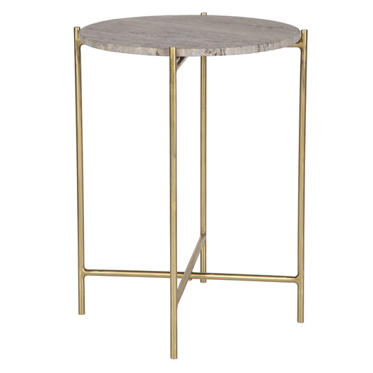 Stone Accent Table