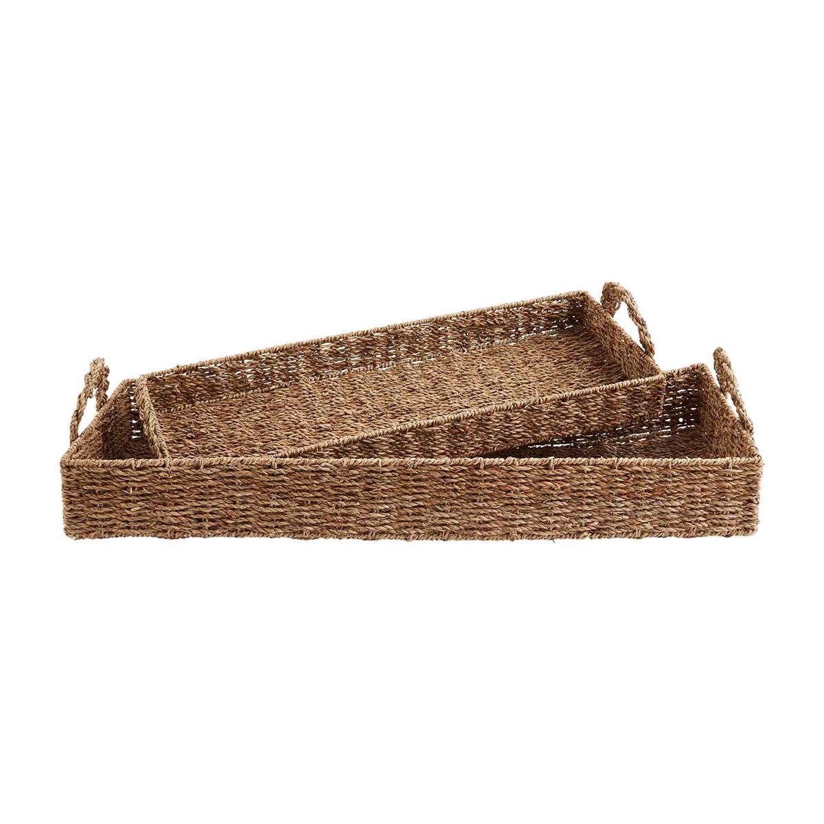 Long Sea Grass Basket