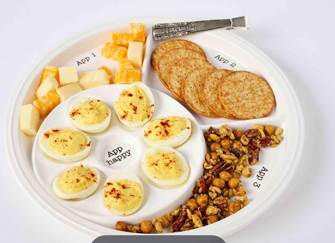 APP & Egg Platter Set