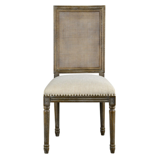 Square Maxwell Side Chair w/ Cane