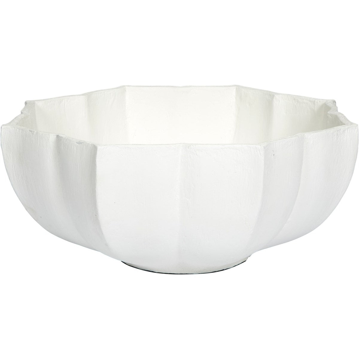 White Gesso Decorative Bowl
